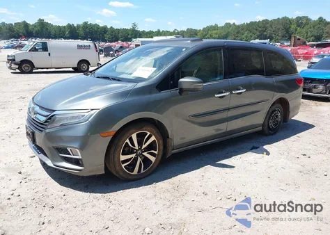 2018 Honda Odyssey Elite из США, поврежденный, VIN 5FNRL6H9XJB063520